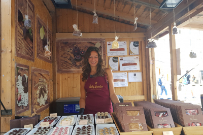 Csokoládés desszertasztal és kóstoltatás