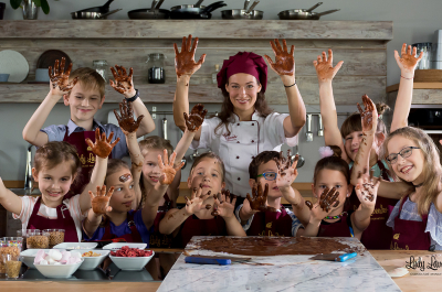 Gyereknapi táblás csokoládé készítés