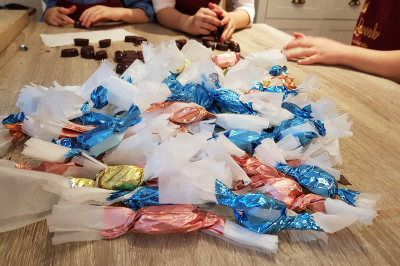 Szaloncukor készítő workshop