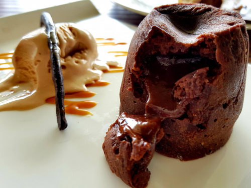 Csokoládé szuflé recept